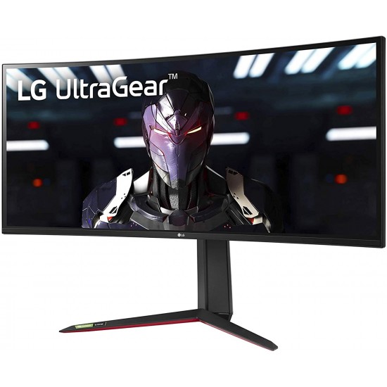 LG 34GN850-B 34-Inch Curved UltraGear Nano IPS 144Hz Gaming Monitor