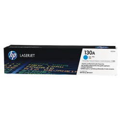 HP 130A Cyan Original LaserJet Toner Cartridge (For CLJ M177FW MFP)