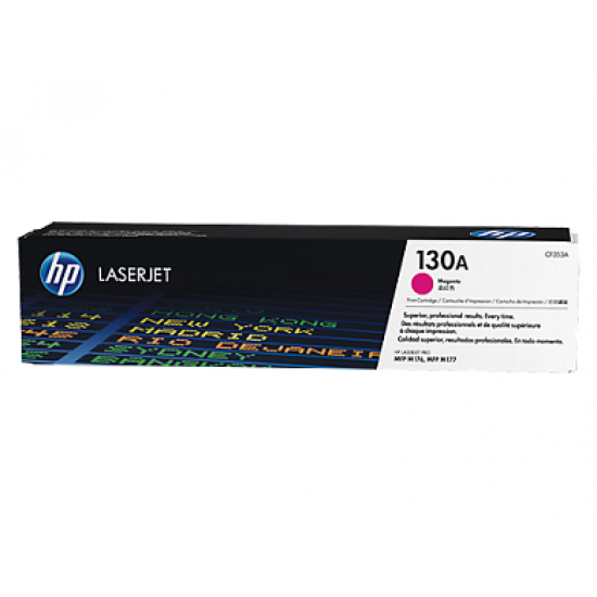 HP 130A Magenta Original LaserJet Toner Cartridge (For CLJ M177FW MFP)