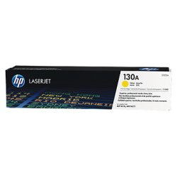 HP 130A Yellow Original LaserJet Toner Cartridge (For CLJ M177FW MFP)