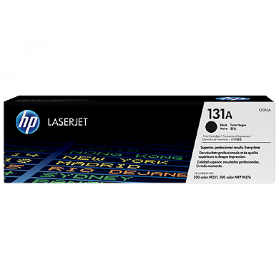 HP 131A Black Original LaserJet Toner Cartridge For CLJ M251N, M276MFP Printer