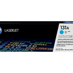 HP 131A Cyan Original LaserJet Toner Cartridge For CLJ M251N, M276MFP Printer