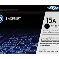 HP 15A Black Original LaserJet Toner Cartridge (For LJ P1200)