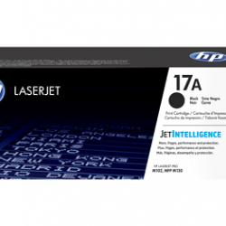HP 17A Black Original LaserJet Toner Cartridge (For P102A, 130a)