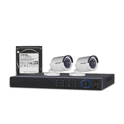 HIKVISION 2 unit 720P night vision security cc camera Package HIKVISION 2 unit 720P night vision security cc camera Package