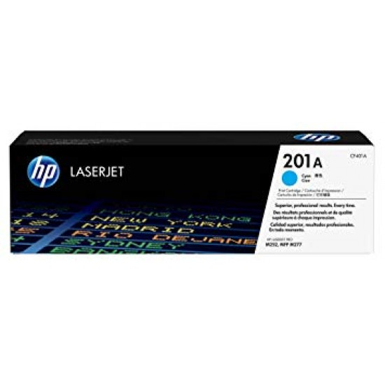 HP 201A Cyan Original LaserJet Toner Cartridge For CLJ 252N Printer