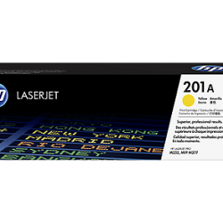 HP 201A Yellow Original LaserJet Toner Cartridge For CLJ 252N Printer