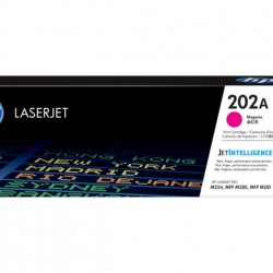 HP 202A Magenta Original LaserJet Toner Cartridge (For LJ M254, M280, 281)