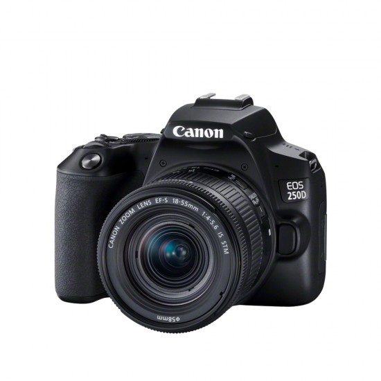 CANON EOS 250D 24.1MP Full HD WI-FI DSLR Camera with 18-55mm IS STM KIT Lens