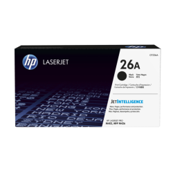 HP 26A Black Original LaserJet Toner Cartridge (For M402DN) HP 26A Black Original LaserJet Toner Cartridge (For M402DN)