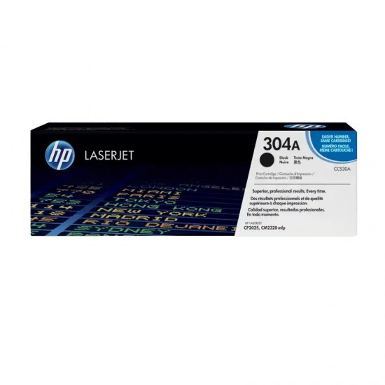 HP 304A Black Original LaserJet Toner Cartridge