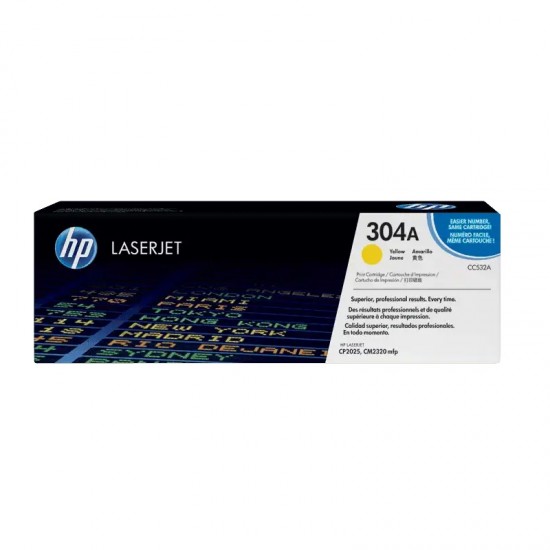 HP 304A Yellow Original LaserJet Toner Cartridge