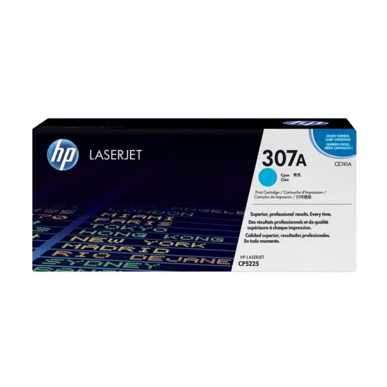 HP 307A Cyan LaserJet Toner Cartridge