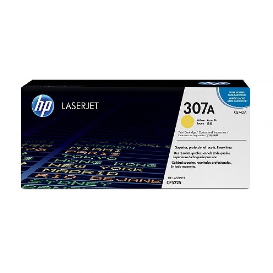 HP 307A Yellow LaserJet Toner Cartridge