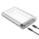 ORICO 3139C3 Transparent 3.5 Inch External Hard Drive Enclosure