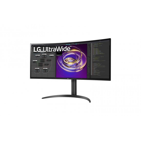 LG 34WP85C-B 34 FreeSync Curved UltraWide QHD Professional Monitor