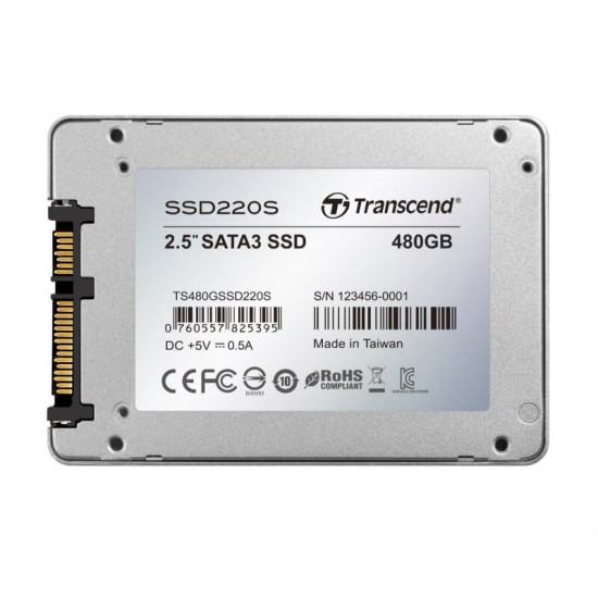 Transcend SSD220S 2.5 480GB SSD