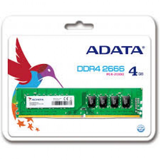 Adata 4 GB DDR4 2666 BUS Desktop Ram Adata 4 GB DDR4 2666 BUS Desktop Ram