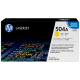 HP 504A Yellow Original LaserJet Toner Cartridge