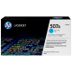 HP 507A Cyan Original LaserJet Toner Cartridge (For CLJ M551N, D, DN)