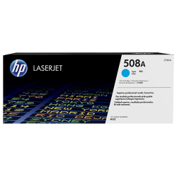 HP 508A Cyan Original LaserJet Toner (For CLJ M553N, DN)