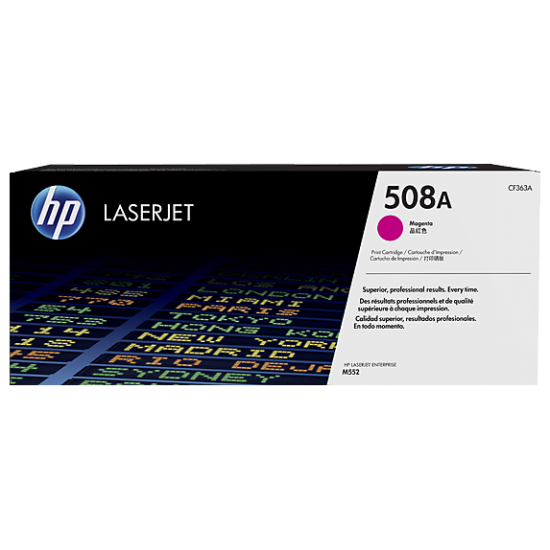 HP 508A Magenta Original LaserJet Toner (For CLJ M553N, DN)