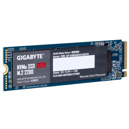 Gigabyte 512GB M.2 PCIe 3.0 x4 NVMe 1.3 SSD