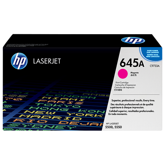 HP 645A Magenta Original LaserJet Toner Cartridge