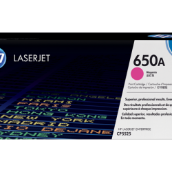HP 650A Magenta Original LaserJet Toner (For CLJ CP5525N, DN)