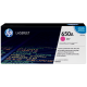 HP 650A Magenta Original LaserJet Toner (For CLJ CP5525N, DN)