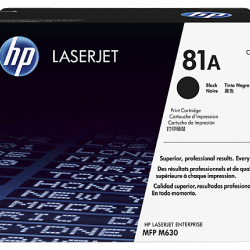 HP 81A Black Original LaserJet Toner (For LJ M605N, DN)