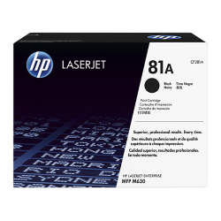 HP 81A Black Original LaserJet Toner (For LJ M605N, DN) HP 81A Black Original LaserJet Toner (For LJ M605N, DN)