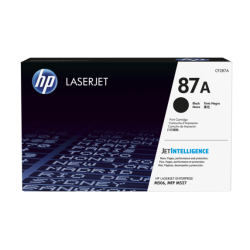 HP LaserJet 506dn Printer Toner 87A Black