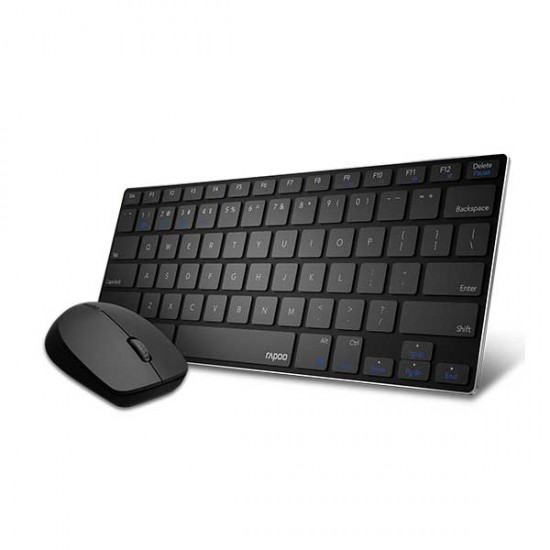 Rapoo 9000M Multi-mode Wireless Ultra-slim Keyboard and Mouse Combo