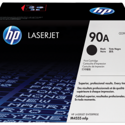 HP 90A Black Original LaserJet Toner (For LJ M601N, D, DN, 602N, D, DN)