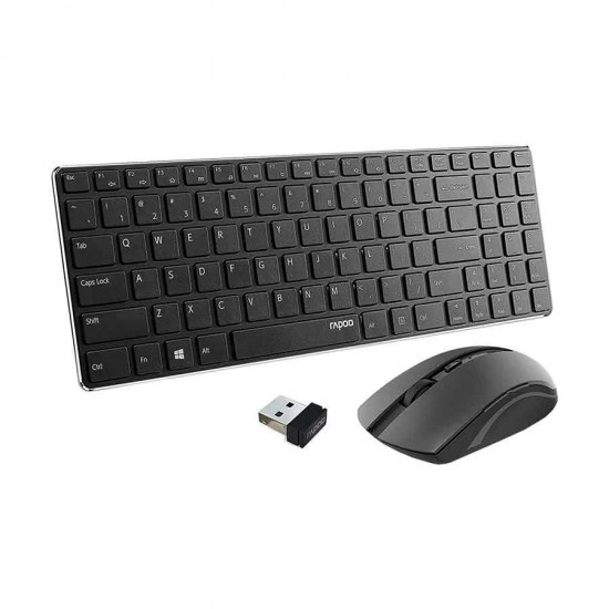 Rapoo 9300T Wireless Slim Keyboard Mouse Combo