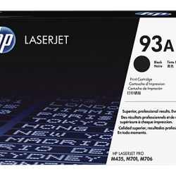 HP 93A Black Original LaserJet Toner (for LJ M706N, 435NW)