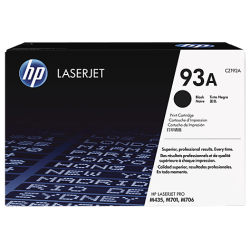 HP 93A Black Original LaserJet Toner (for LJ M706N, 435NW) HP 93A Black Original LaserJet Toner (for LJ M706N, 435NW)