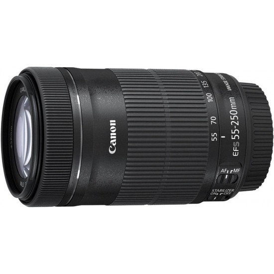 Canon EF-S 55-250mm f/4-5.6 IS STM Telephoto Zoom Lens