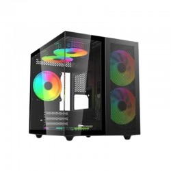 Revenger DUO Dynamic Full-View Tempered Glass Mini-Tower Casing
