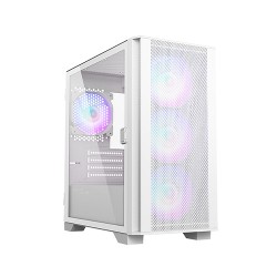 Montech AIR 100 ARGB Micro ATX Case (White)