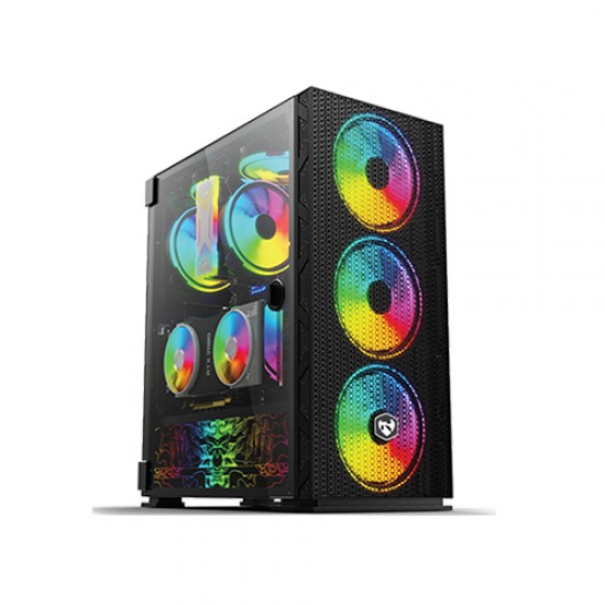 Revenger X8 Mesh Front RGB Mid-Tower ATX Gaming Case