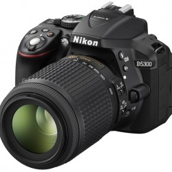 Nikon D5300 DSLR 24.2 MP Builtin Wi-Fi With 18-55mm Lens