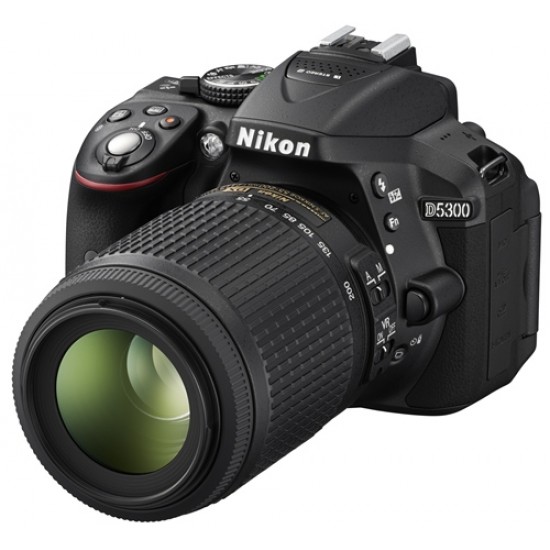 Nikon D5300 DSLR 24.2 MP Builtin Wi-Fi With 18-55mm Lens