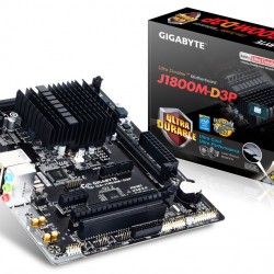 GIGABYTE GA-J1800M-D3P Motherboard with Built In 2.41Ghz DDR3 Celeron Processor
