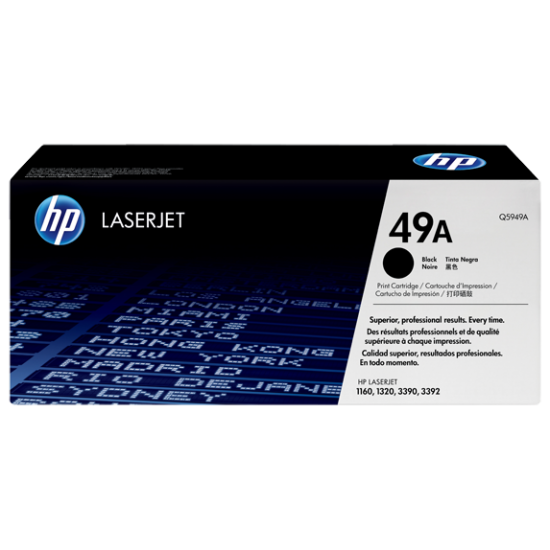 HP 49A Black Toner (For LJ1320, 1160, 3390)