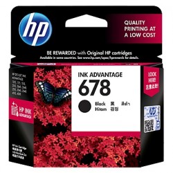 HP 678 Black Original Ink Advantage Cartridge