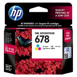 HP 678 Tri-color Original Ink Advantage Cartridge