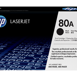 HP 80A Black Toner Cartridge (For LJ M401N,D,DN)