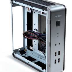 Antec ISK 110 VESA-U3 Mini-Itx Vesa Mount Casing With 90 Watt PSU Antec ISK 110 VESA-U3 Mini-Itx Vesa Mount Casing With 90 Watt PSU